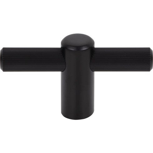 Top Knobs Dempsey T-Knob 2 1/2" in Flat Black