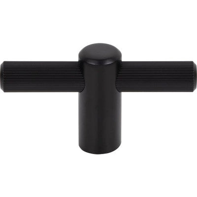 Top Knobs Dempsey T-Knob 2 1/2" in Flat Black