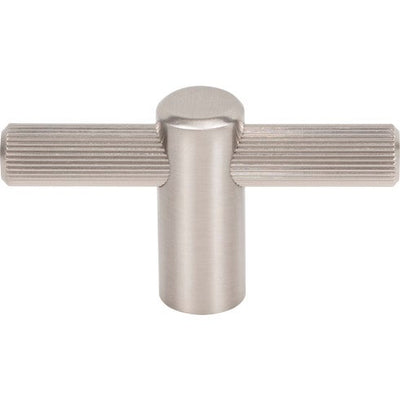 Top Knobs Dempsey T-Knob 2 1/2" in Brushed Satin Nickel