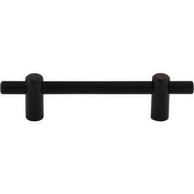 Top Knobs Dempsey Pull 3 3/4" c-c in Flat Black