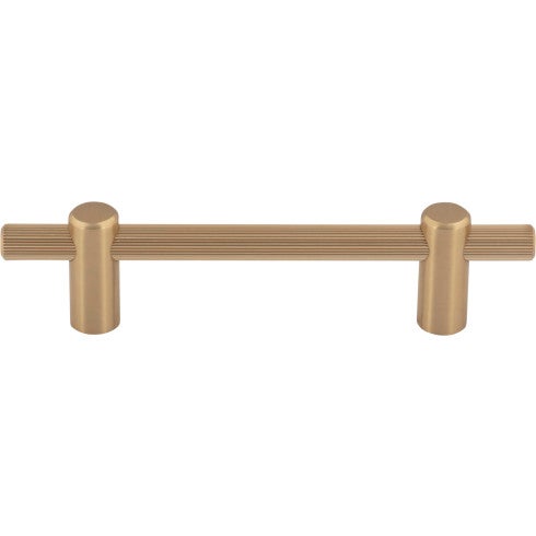 Top Knobs Dempsey Pull 3 3/4" c-c in Honey Bronze