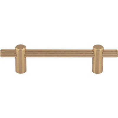 Top Knobs Dempsey Pull 3 3/4" c-c in Honey Bronze