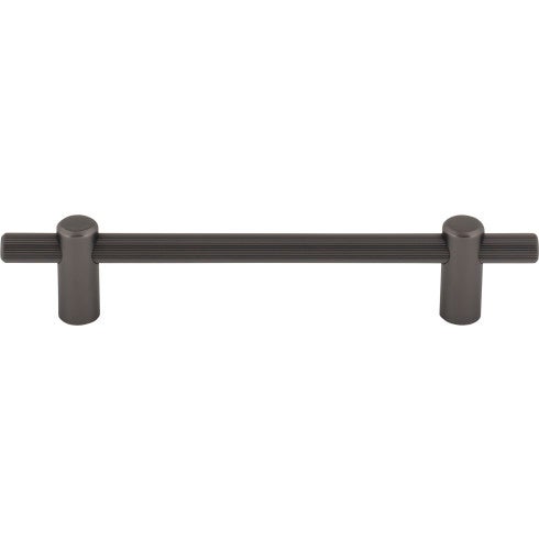 Top Knobs Dempsey Pull 5 1/16" c-c in Ash Gray