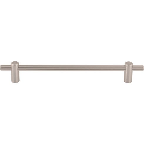 Top Knobs Dempsey Pull 7 9/16" c-c in Brushed Satin Nickel