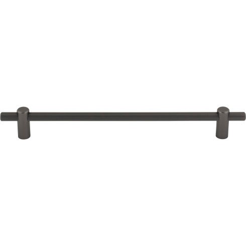 Top Knobs Dempsey Pull 8 13/16" c-c in Ash Gray