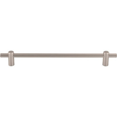 Top Knobs Dempsey Pull 8 13/16" c-c in Brushed Satin Nickel