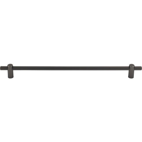 Top Knobs Dempsey Pull 12" c-c in Ash Gray