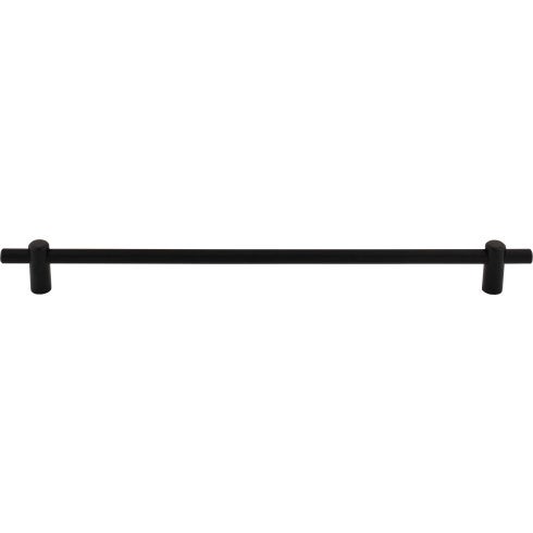 Top Knobs Dempsey Pull 12" c-c in Flat Black