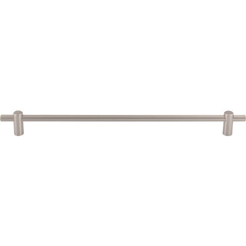 Top Knobs Dempsey Pull 12" c-c in Brushed Satin Nickel