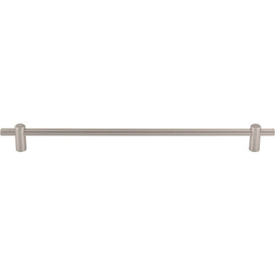 Top Knobs Dempsey Pull 12" c-c in Brushed Satin Nickel