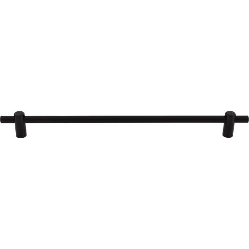 Top Knobs Dempsey Pull 18" c-c Appliance Pull in Flat Black