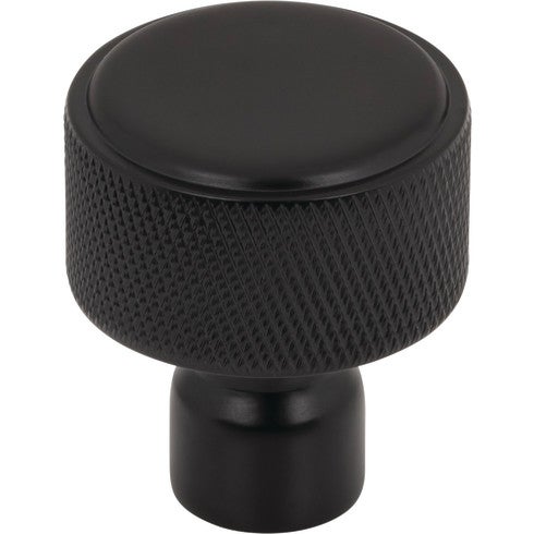 Top Knobs Garrison Knob 1 1/8" in Flat Black