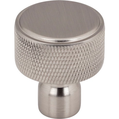 Top Knobs Garrison Knob 1 1/8" in Brushed Satin Nickel