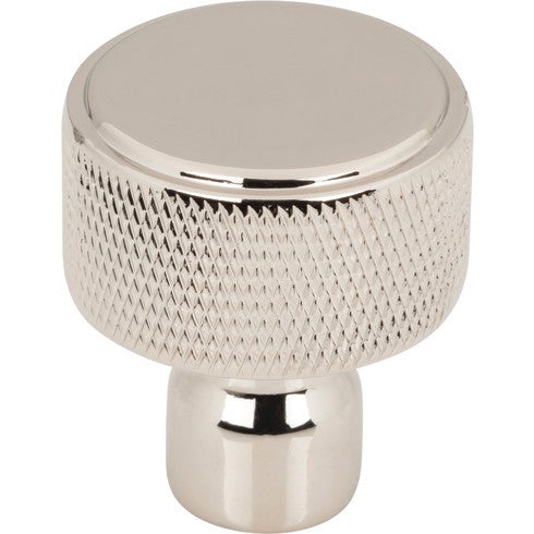 Top Knobs Garrison Knob 1 1/8" in Polished Nickel