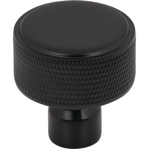Top Knobs Garrison Knob 1 1/4" in Flat Black