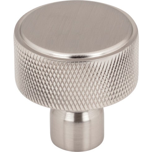 Top Knobs Garrison Knob 1 1/4" in Brushed Satin Nickel
