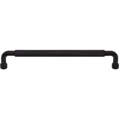 Top Knobs Garrison Pull 7 9/16" c-c in Flat Black