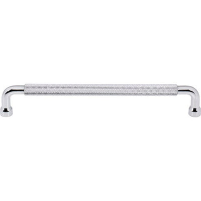 Top Knobs Garrison Pull 7 9/16" c-c in Polished Chrome