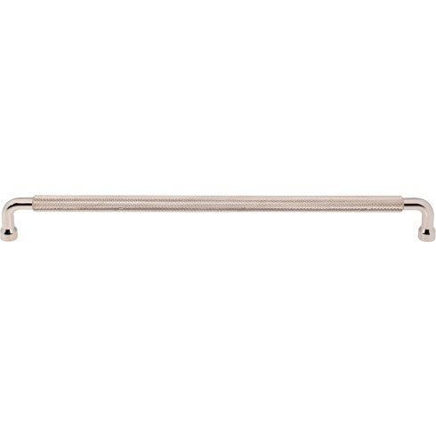Top Knobs Garrison Pull 12" c-c in Polished Nickel