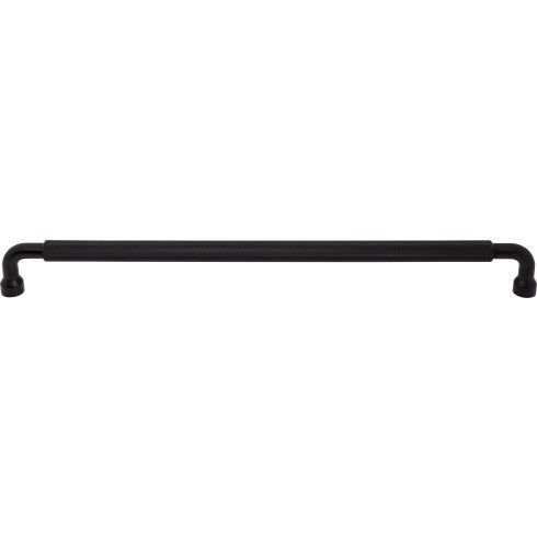 Top Knobs Garrison Pull 18" c-c Appliance Pull in Flat Black