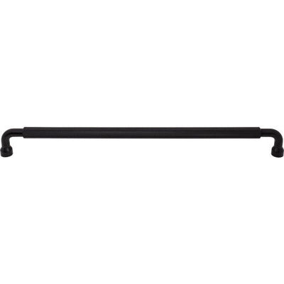 Top Knobs Garrison Pull 18" c-c Appliance Pull in Flat Black
