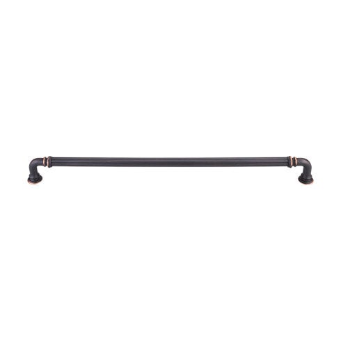 Top Knobs Reeded Appliance Pull 12" c-c in Umbrio