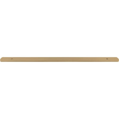 Top Knobs Wescott Backplate 12" c-c in Honey Bronze