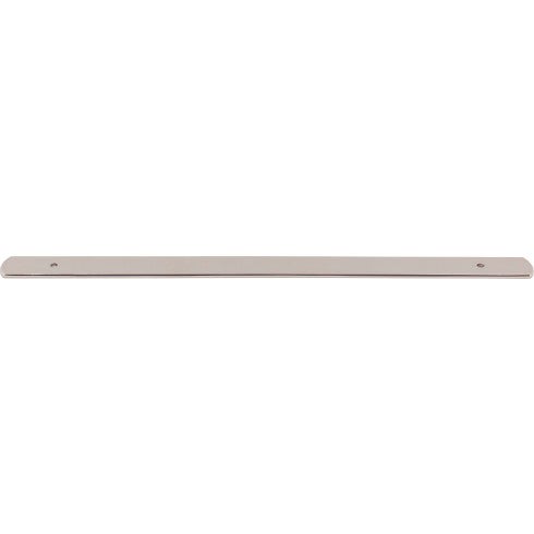 Top Knobs Wescott Backplate 12" c-c in Polished Nickel