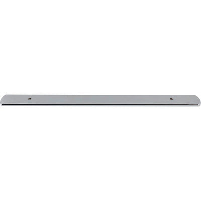 Top Knobs Wescott Backplate 12" c-c Appliance Pull in Polished Chrome