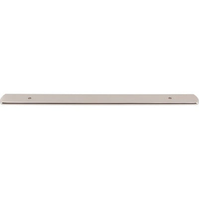 Top Knobs Wescott Backplate 12" c-c Appliance Pull in Polished Nickel