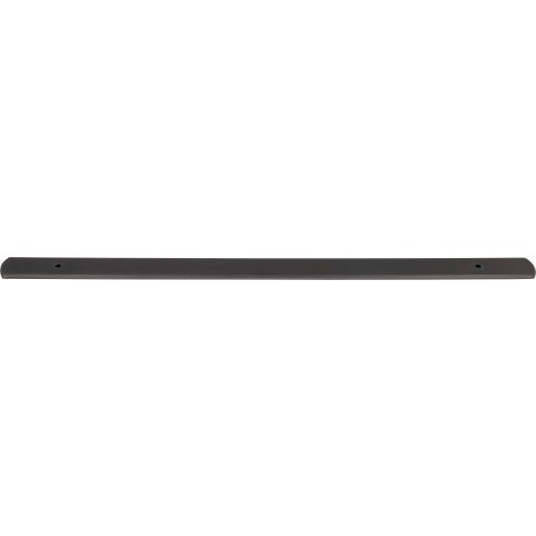 Top Knobs Wescott Backplate 18" c-c Appliance Pull in Ash Gray