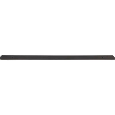 Top Knobs Wescott Backplate 18" c-c Appliance Pull in Ash Gray