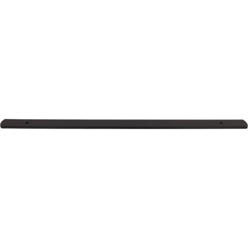 Top Knobs Wescott Backplate 18" c-c Appliance Pull in Flat Black