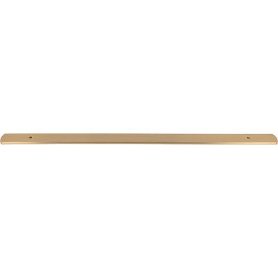 Top Knobs Wescott Backplate 18" c-c Appliance Pull in Honey Bronze