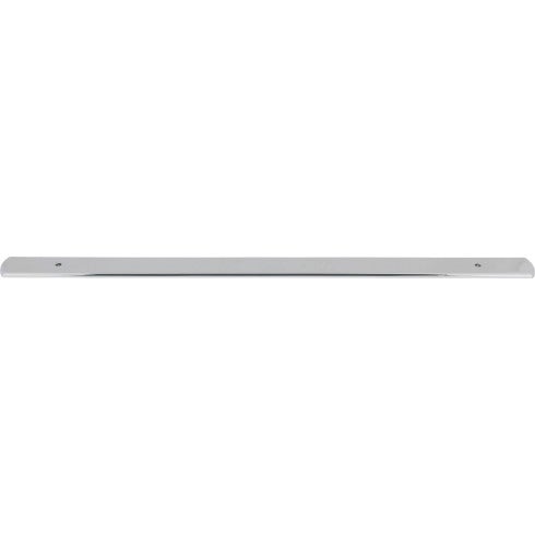 Top Knobs Wescott Backplate 18" c-c Appliance Pull in Polished Chrome
