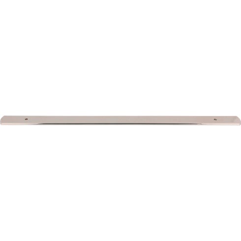 Top Knobs Wescott Backplate 18" c-c Appliance Pull in Polished Nickel