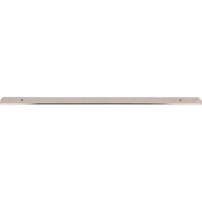 Top Knobs Wescott Backplate 18" c-c Appliance Pull in Polished Nickel