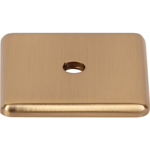 Top Knobs Radcliffe Backplate 1 1/4" in Honey Bronze