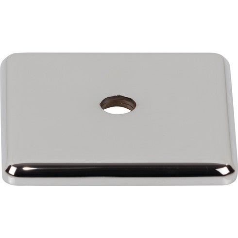 Top Knobs Radcliffe Backplate 1 1/4" in Polished Chrome