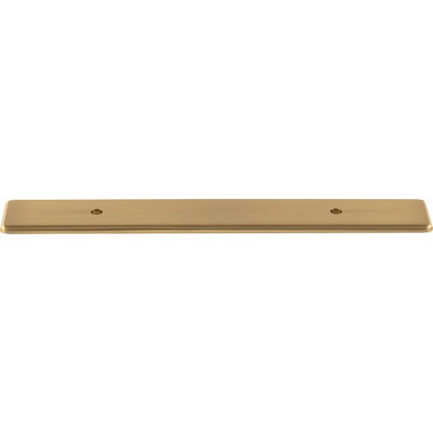 Top Knobs Radcliffe Backplate 3 3/4" c-c in Honey Bronze