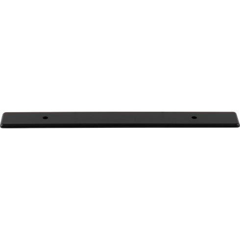 Top Knobs Radcliffe Backplate 5 1/16" c-c in Flat Black