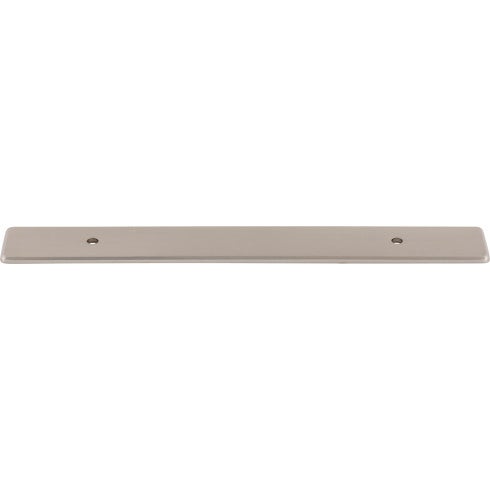 Top Knobs Radcliffe Backplate 5 1/16" c-c in Brushed Satin Nickel