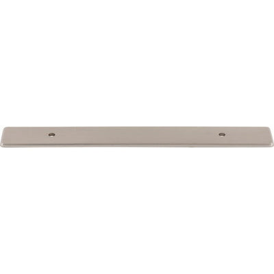 Top Knobs Radcliffe Backplate 5 1/16" c-c in Brushed Satin Nickel
