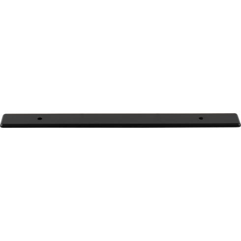 Top Knobs Radcliffe Backplate 6 5/16" c-c in Flat Black