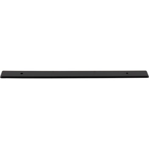 Top Knobs Radcliffe Backplate 7 9/16" c-c in Flat Black