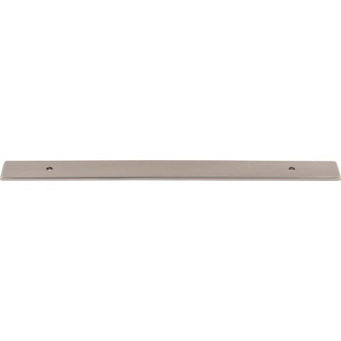 Top Knobs Radcliffe Backplate 7 9/16" c-c in Brushed Satin Nickel