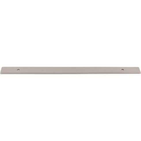 Top Knobs Radcliffe Backplate 8 13/16" c-c in Brushed Satin Nickel