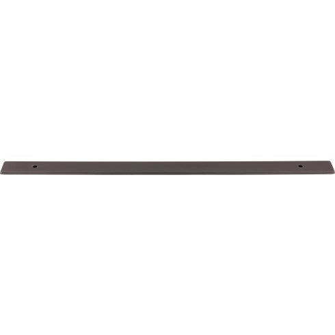 Top Knobs Radcliffe Backplate 12" c-c in Ash Gray