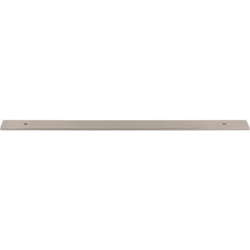 Top Knobs Radcliffe Backplate 12" c-c in Brushed Satin Nickel
