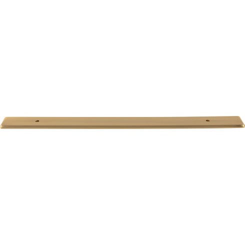 Top Knobs Radcliffe Backplate 12" c-c Appliance Pull in Honey Bronze